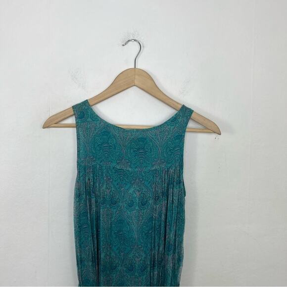 Label By Ritu Kumar Turquoise Sleeveless Dress Size 2 NWT - Picture 10 of 14